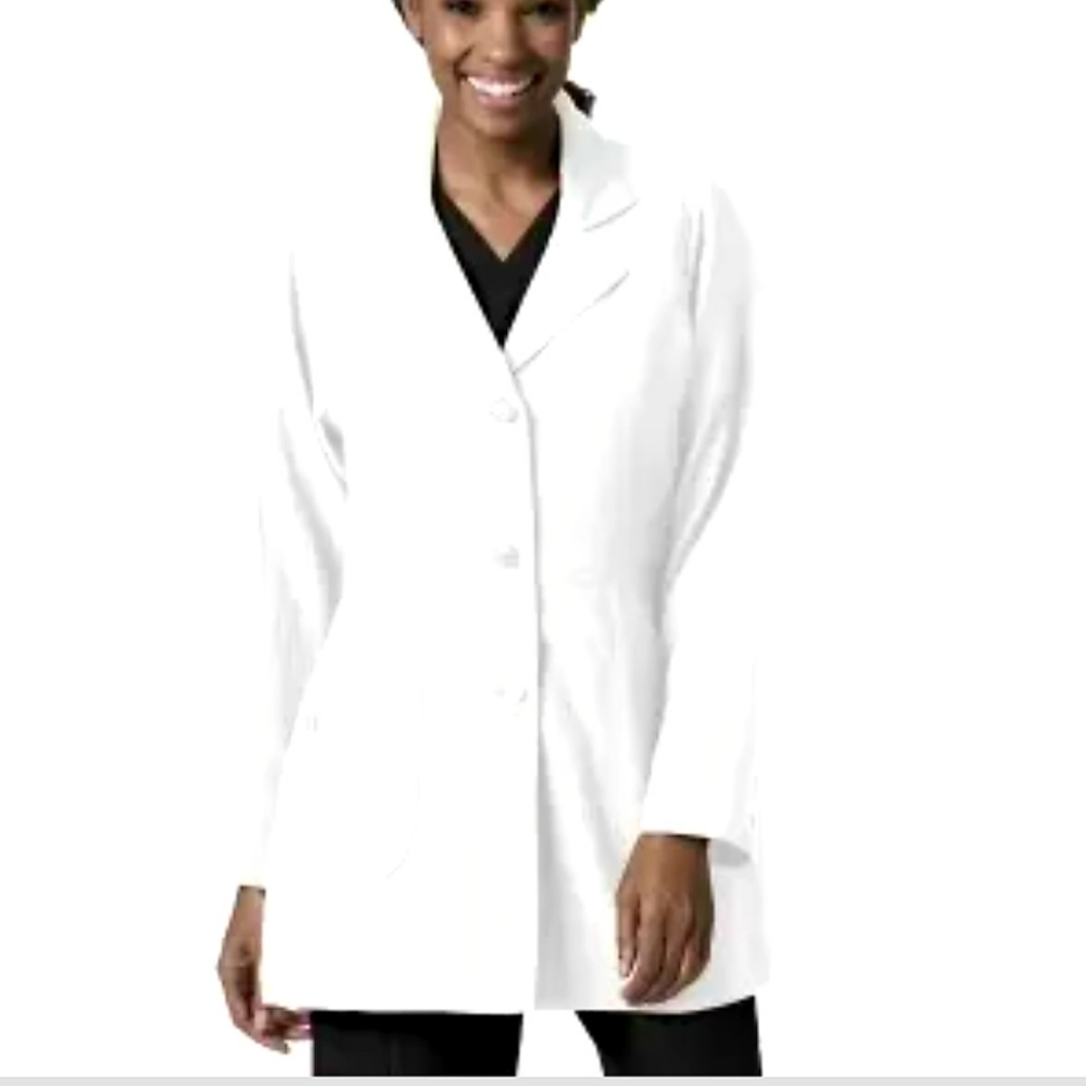 NWT: Consultation Scrub Jacket, White, Size XL